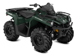 MY21-Can-Am-Outlander-XU-450-Tundra-Green-34view-INT