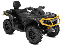 ORV-ATV-MY22-Can-Am-Outlander-MAX-XTP-850-Iron-Gray-Neo-Yellow-SKU0005FNC00-34FR-NA